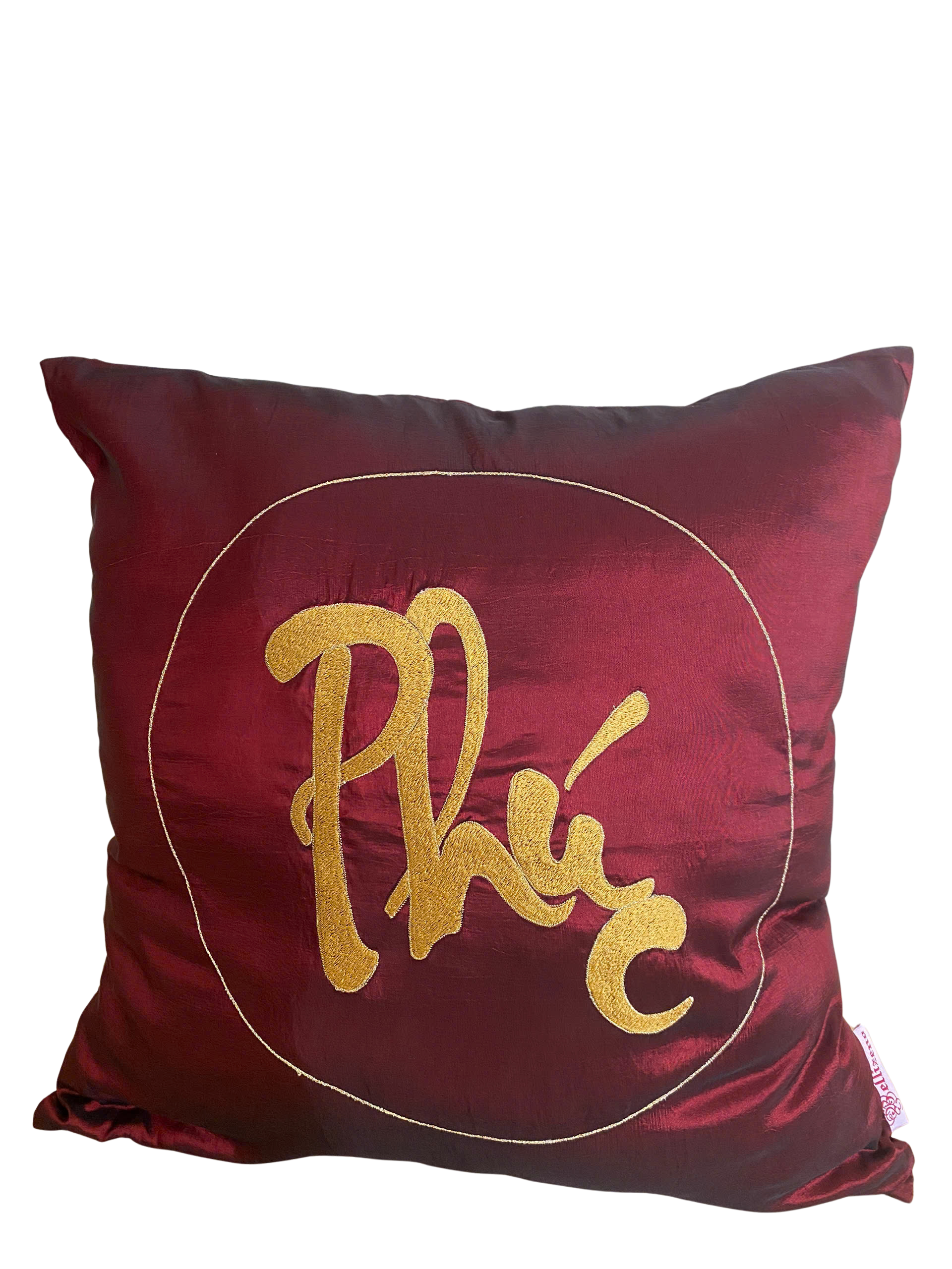 Gối sofa thêu chữ Phúc